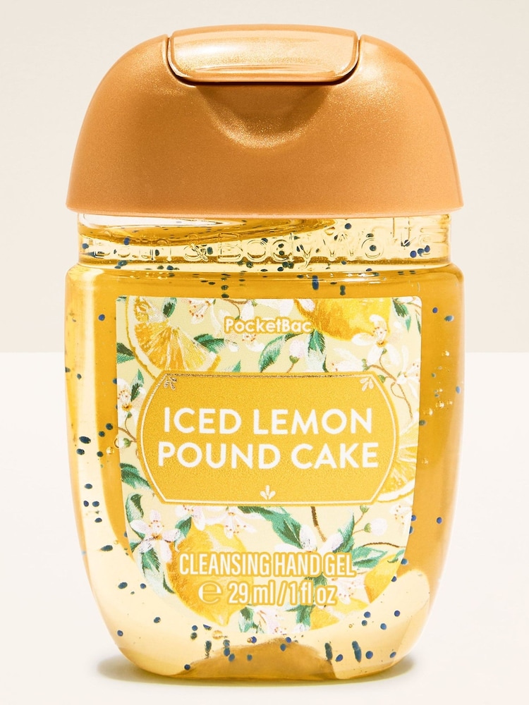 Bath & Body Works Iced lemon Pound Cake PocketBac Cleansing Hand Gel 29ml - Image 1 of 2