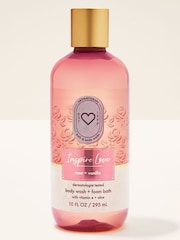 Bath & Body Works Inspire Love Rose Vanilla Body Wash & Foam Bath 295ml - Image 1 of 3
