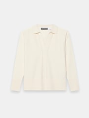 Mint Velvet White Wool Blend Knit Jumper - Image 7 of 8