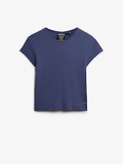 Μπλε - Superdry Athletic Essential Κοντομάνικο μπλουζάκι - Εικόνα 6 από 7