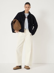 Hush Blue Shaw Suede Jacket - Image 4 of 6