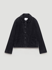 Hush Blue Shaw Suede Jacket - Image 6 of 6