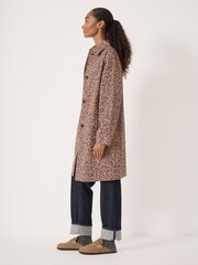 Hush Brown Carter Cotton Car Coat - Image 3 of 7