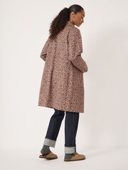 Hush Brown Carter Cotton Car Coat - Image 4 of 7