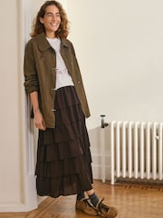 Hush Green Jayda Utility Jacket - Image 1 of 7