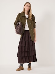 Hush Green Jayda Utility Jacket - Image 3 of 7