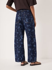 Hush Cropped Bree Horseshoe Barrel Leg Jeans - صورة 2 من 4