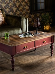 Rockett St George Brick Red Emporium Storage Coffee Table - Image 1 of 12