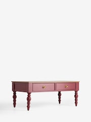 Rockett St George Brick Red Emporium Storage Coffee Table - Image 10 of 12