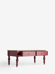 Rockett St George Brick Red Emporium Storage Coffee Table - Image 11 of 12