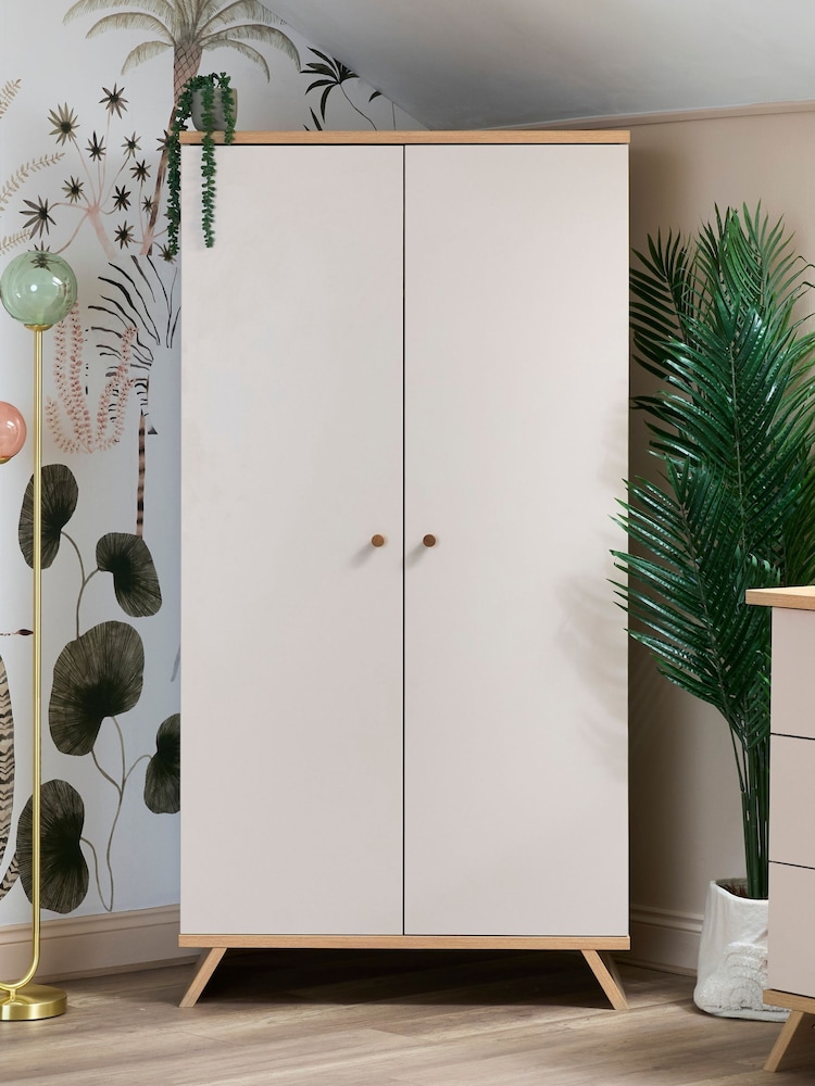 Obaby Latte Thea Double Wardrobe - Image 1 of 5