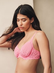 أبيض/وردي - Lace Ultimate Comfort Bras 2 Pack - صورة 4 من 10