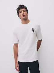 White Relaxed Fit Guinness Licence T-Shirt - Image 2 of 5