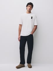White Relaxed Fit Guinness Licence T-Shirt - Image 3 of 5