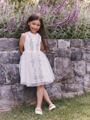 Boden Cream Dress - Image 2 of 5