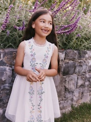 Boden Cream Dress - Image 5 of 5