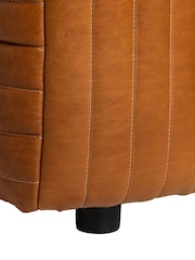 Barker and Stonehouse Brown Leather Recliner Armchair - Image 6 of 6