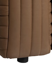 Barker and Stonehouse Brown Leather Recliner Sofa - Image 5 of 6