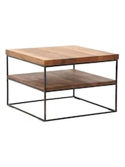 Barker and Stonehouse Brown Square Table Lamp - Image 1 of 4