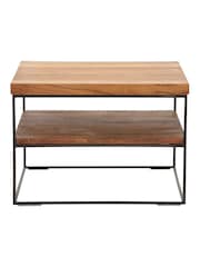 Barker and Stonehouse Brown Square Table Lamp - Image 3 of 4