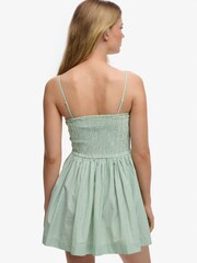 Superdry Green Corset Cami Mini Dress - Image 2 of 7