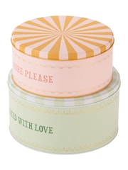 Yvonne Ellen Set of 2 Multi Cake Tins - Image 2 of 2