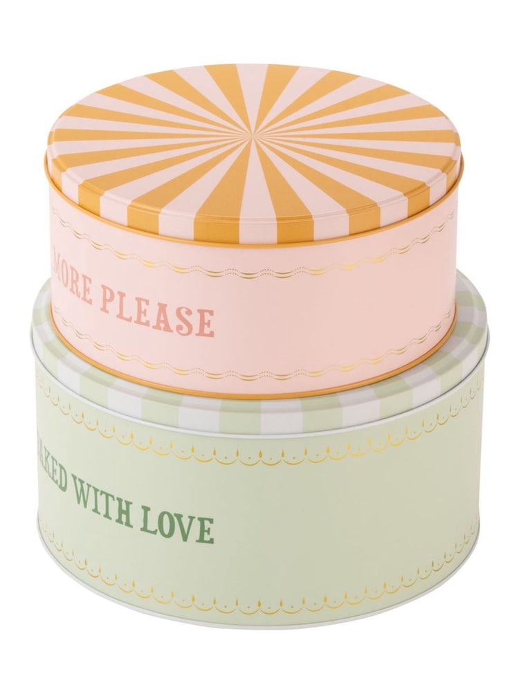Yvonne Ellen Set of 2 Multi Cake Tins - Image 2 of 2