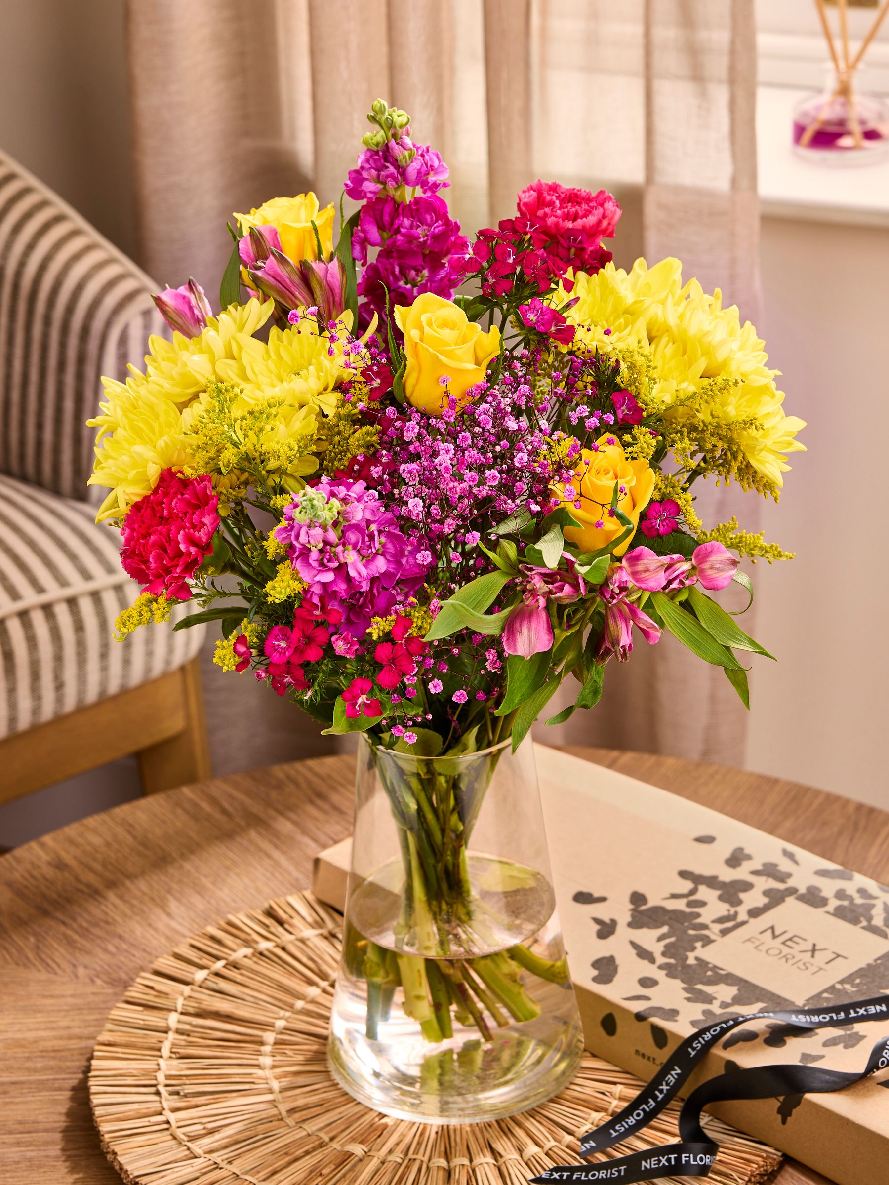 Buy Multi Bright Spring Flower Letterbox Bouquet from the Next UK ...