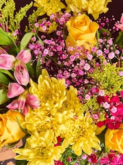 Multi Bright Spring Fresh Flower Letterbox Bouquet - Image 6 of 6