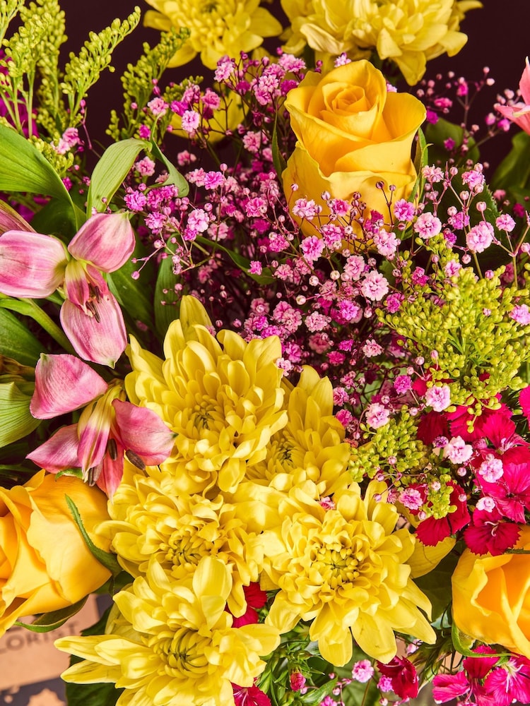 Multi Bright Spring Fresh Flower Letterbox Bouquet - Image 6 of 6