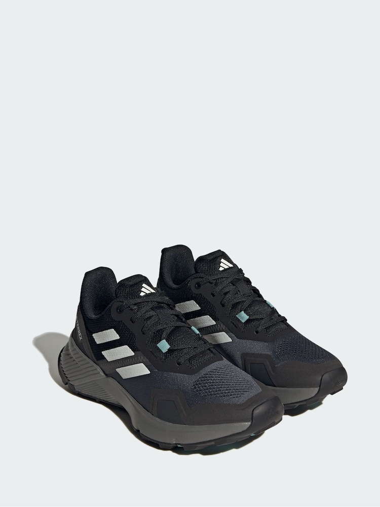 adidas Terrex Black Soulstride Trail Running Shoes - Image 1 of 4