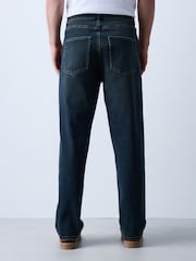 Green Tint Straight Fit Essential Stretch Jeans - Image 3 of 7