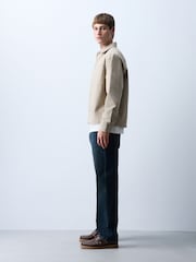 Green Tint Straight Fit Essential Stretch Jeans - Image 7 of 7