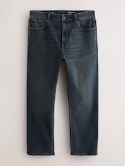 Green Tint Straight Fit Essential Stretch Jeans - Image 8 of 12