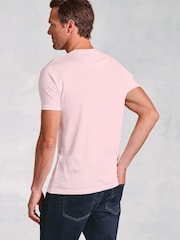 Brook Taverner Pink Pure Cotton Jersey T-Shirt - Image 2 of 3