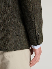 Brook Taverner Green Herringbone Harris Tweed® Jacket - Image 5 of 5