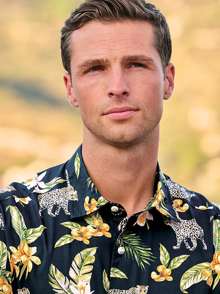 Brook Taverner Black Leopard Short Sleeve Shirt - Image 2 of 7