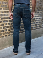 Washed Black Slim Fit Authentic Stretch Denim Jeans - Image 4 of 8
