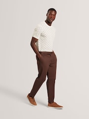 Κοντομάνικο μπλουζάκι Ted Baker με ανάγλυφη υφή - Εικόνα 3 από 7