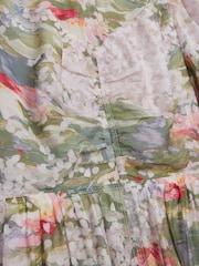 Rochie midi cu imprimeu și mâneci bufante Ted Baker - Imaginea 7 din 7