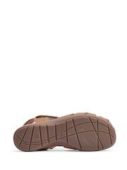 Hotter Brown Extra Wide Fit Carpa Touch Fastening Casual Sandals - Image 5 of 5