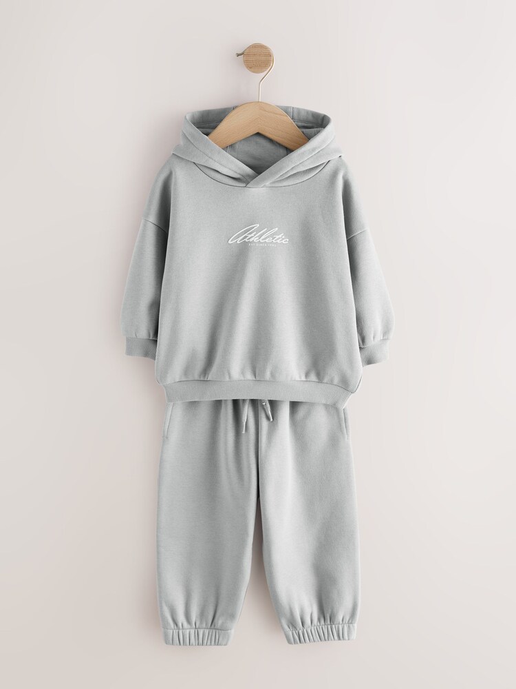 Grey Hoodie and Joggers Set (3mths-7yrs) - Image 1 of 5 Grey Hoodie and Joggers Set (3mths-7yrs) - Image 1 of 5