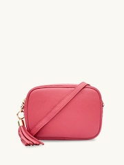 Apatchy Pink The Tassel Leather Cross-Body Bag - Image 1 of 4
