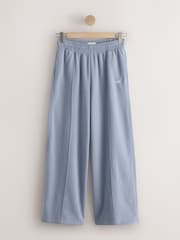 self. Blue Wide Leg Joggers - Image 6 of 8