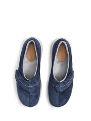 Hotter Blue Wide Fit Wrap Touch-Fastening Slippers - Image 4 of 4