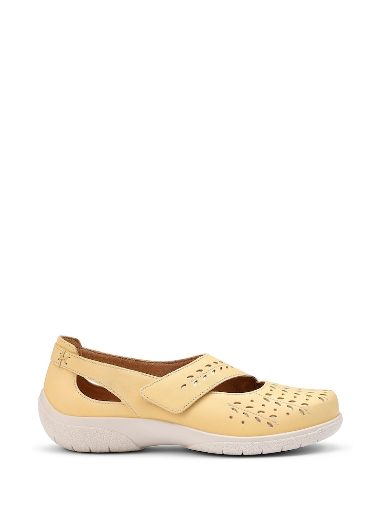 Hotter Yellow Daphne Touch Fastening Mary Janes Shoes - Image 1 of 4