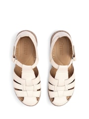 Hotter White Standard Fit Sharini Touch-Fastening Casual Sandals - Image 4 of 4