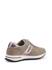 Hotter Grey Regular Fit Standard Fit Revival Lace-Up Cupsole Shoes - Image 3 of 4