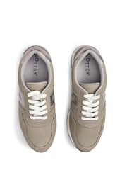 Hotter Grey Regular Fit Standard Fit Revival Lace-Up Cupsole Shoes - Image 4 of 4