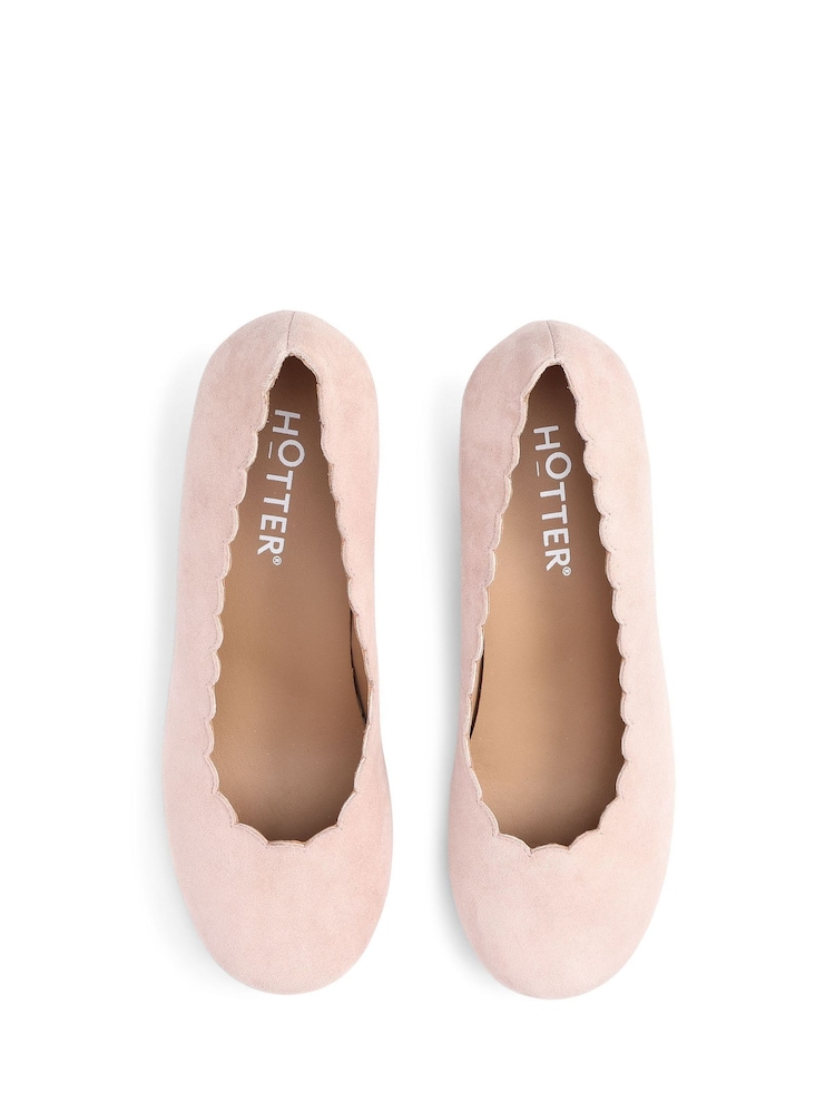 Hotter Nude Jive Slip On Formal Sandals - Image 4 of 4
